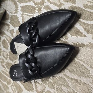 A New Day Womens Black Size 8.5 Slip On Shoes